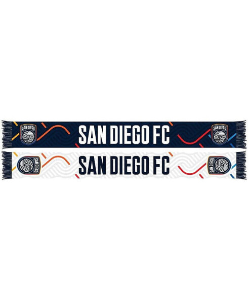 Men's and Women's Blue San Diego FC Community Colors Summer Scarf