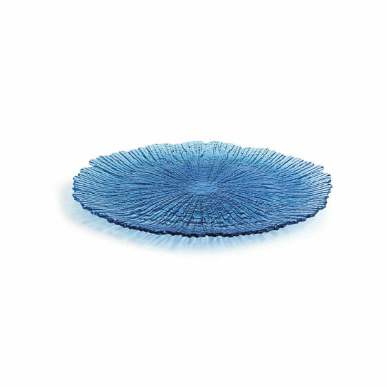 Тип товара: Тарелка Бренд: Quid Модель: Плоская тарелка Quid Mar de Viento Синий Стекло Ø 28 см (Набор 6 шт)