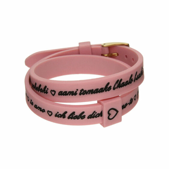 Женские браслеты il mezzometro I LOVE YOU GOLD - BRACCIALE IN SILICONE/SILICONE BRACELET