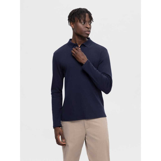 SELECTED Slim-Toulouse long sleeve polo