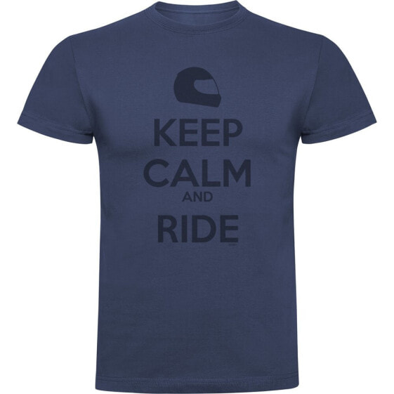 KRUSKIS Keep Calm And Ride short sleeve T-shirt