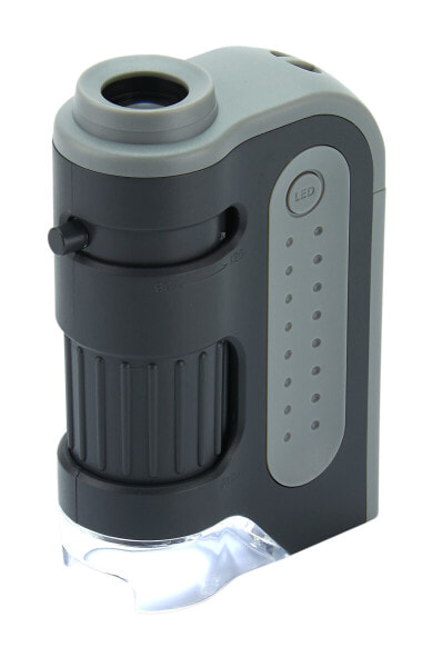 Carson MicroBrite Plus - Black - Grey - 120x - 60x - LED - AA - 58.4 mm