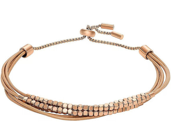 Gentle leather bracelet for women JF04472791