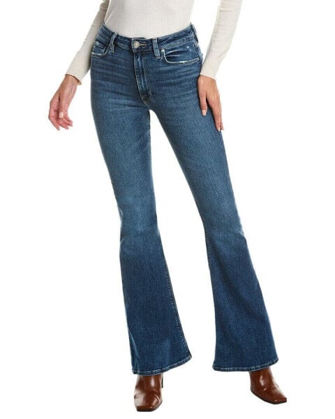 Hudson Jeans Holly Lotus High-Rise Flare Jean Women's Blue 24
