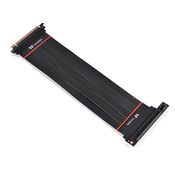 Разъем Thermaltake TT Premium PCI-E 4.0 Extender 300 мм с переходником 90 градусов - PCI-E x16 (Gen 3.0) - PCI-E x16 (Gen 3.0) - Мужской - Женский - Прямой