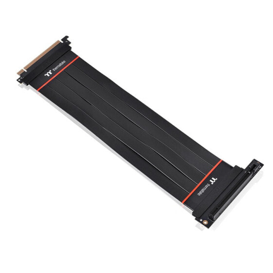 Thermaltake TT Premium PCI-E 4.0 Extender 300mm with 90 degree adapter - 0.3 m - PCI-E x16 (Gen 3.0) - PCI-E x16 (Gen 3.0) - Male - Female - Straight