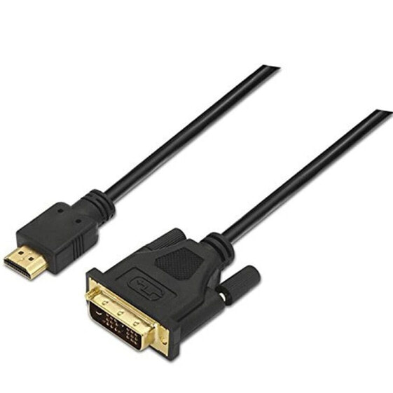 Кабель HDMI-DVI NANOCABLE 10.15.0503 3 м Черный