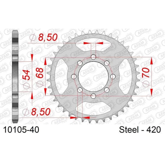 AFAM 10105 Rear Sprocket