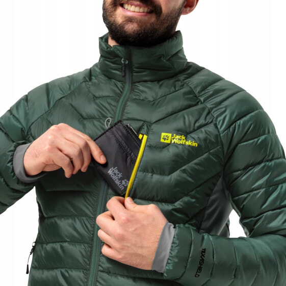 Kurtka męska Jack Wolfskin Jack Wolfskin Routeburn Pro Ins Jacket 1206862-T0138 Zielone M