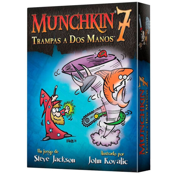 Настольная игра для компании Asmodee Munchkin 7: Ловушки На Две Руки