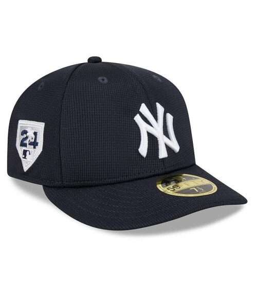Men's Navy New York Yankees 2024 Spring Training Low Profile 59FIFTY Fitted Hat