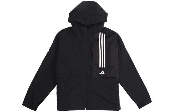 Куртка спортивная Adidas FM9400 черная (для мужчин)