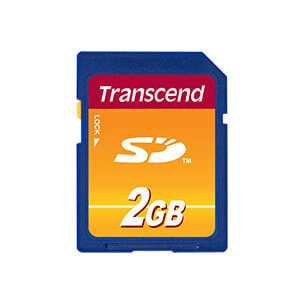 Карта памяти Transcend&nbsp;SD&nbsp;2GB.