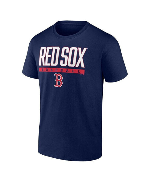 Men's Navy Boston Red Sox Power Hit T-shirt