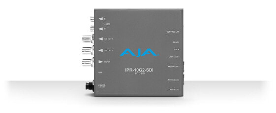 AJA IPR-10G2-SDI - Active video converter - Grey - 1920 x 1080 - - - 525i,625i,720p,1080i,1080p - BNC - 20 V