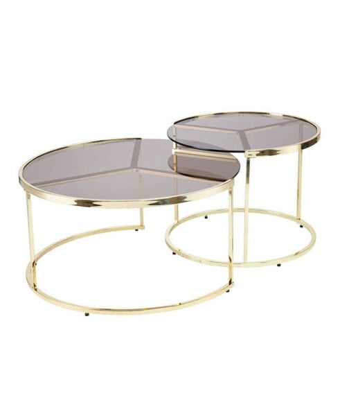 Martley Nesting Cocktail Table Set, 2 Piece