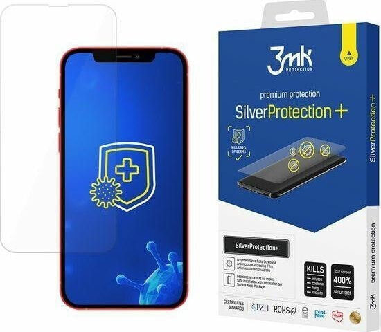 Защитная пленка с антимикробной пленкой SilverProtect+ 3MK для iPhone 13 Pro Max