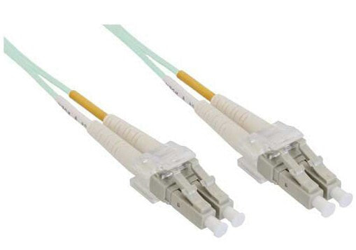 InLine Fiber Optical Duplex Cable LC/LC 50/125µm OM3 30m