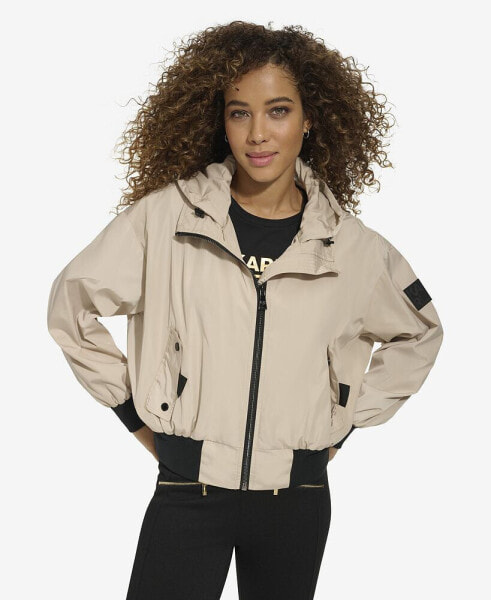 Women's Dropped Shoulder Bomber Jacket