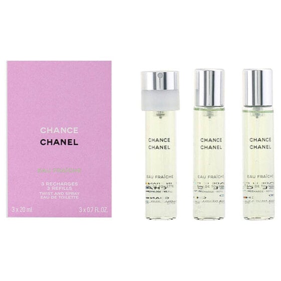 Женский парфюмерный набор Chance Eau Fraiche Chanel Chance Eau Fraîche (3 pcs)