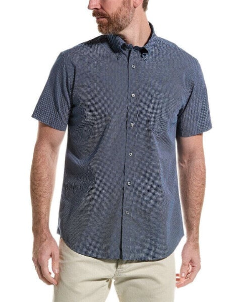 Brooks Brothers Poplin Regular Fit Woven Shirt Men's Blue S