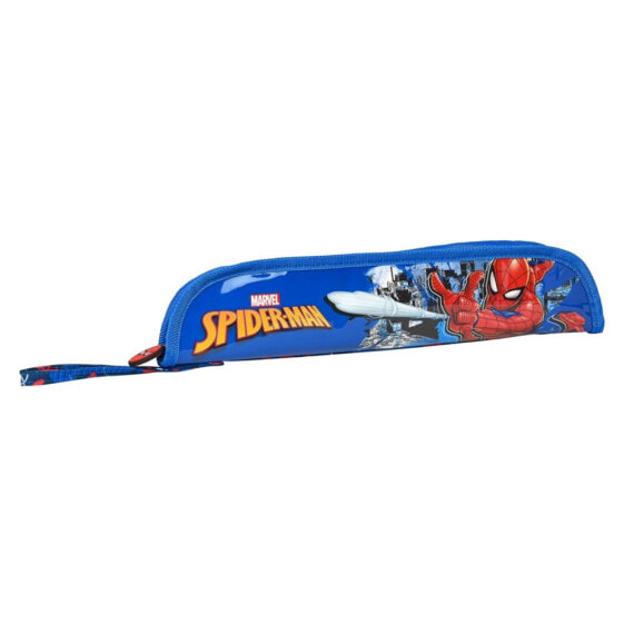 SAFTA Flute Holder Spider-Man Great Power Pencil Case
