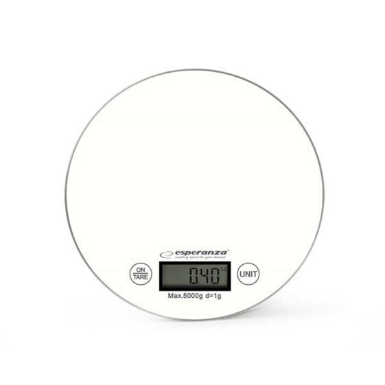 Кухонные весы Esperanza EKS003W Белый 5 кг