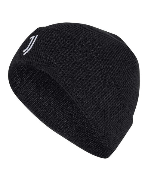 Men's Black Juventus Woolie Cuffed Knit Hat