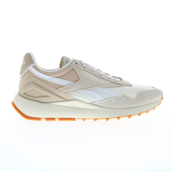 Reebok Classic Leather Legacy AZ Mens Beige Leather Lifestyle Sneakers Shoes 11