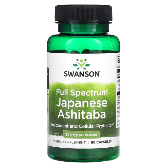 Full Spectrum Japanese Ashitaba, 500 mg, 60 Capsules