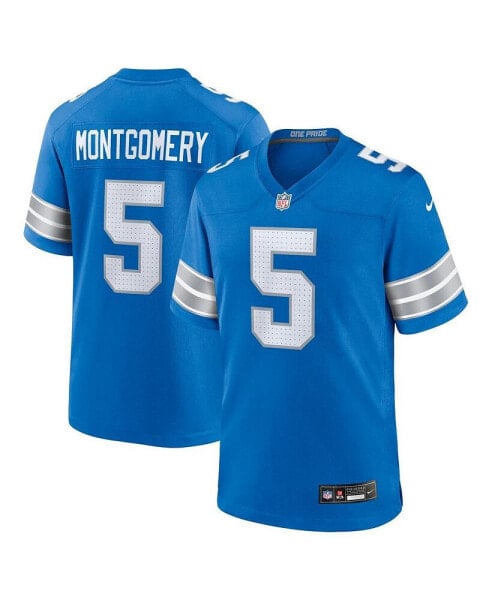 Men's David Montgomery Detroit Lions Game Jersey