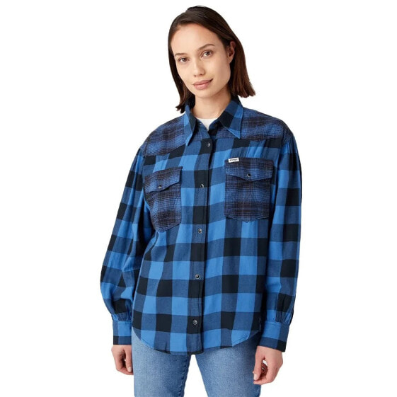 WRANGLER Balloon Regular Fit Long Sleeve Shirt