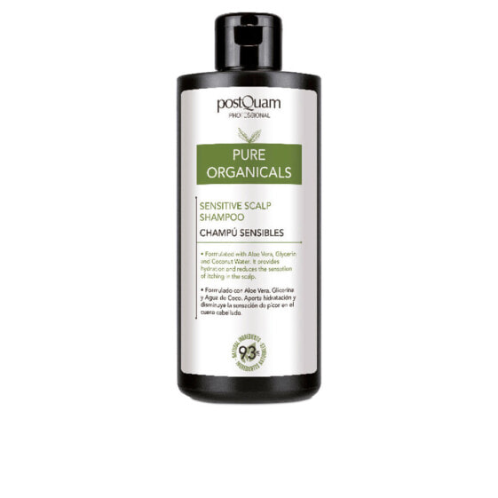 PostQuam Pure Organicals Sensitive Scalp Shampoo Шампунь для чувствительной кожи головы 400 мл