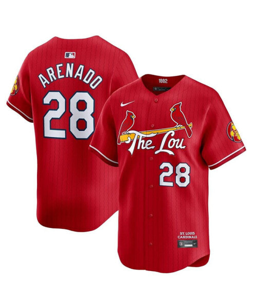 Men's Red Nolan Arenado St. Louis Cardinals 2024 City Connect Limited Player Jersey