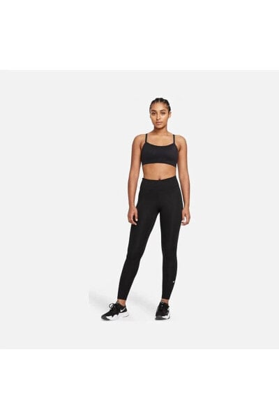 Леггинсы Nike Therma-FIT One средней посадки для женщин черного цвета DD5475-010
