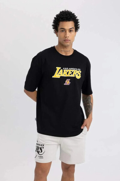 Футболка DefactoFit Lakers Boxy Fit Jersey