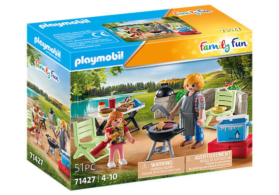Игровой набор Playmobil Family Fun Grilling together 71427 (Семейный барбекю)