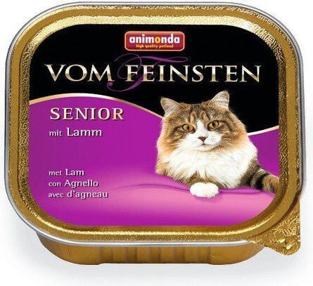 Влажный корм для кошек Animonda vom Feinsten SENIOR с ягненком 100г