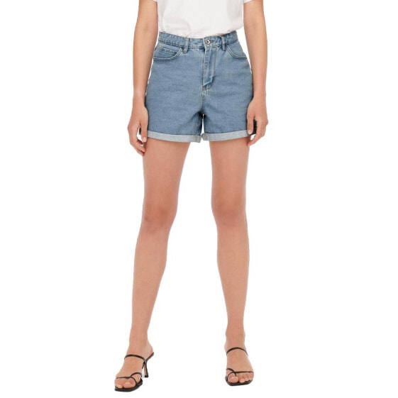 ONLY Vega Life High Waist Mom denim shorts