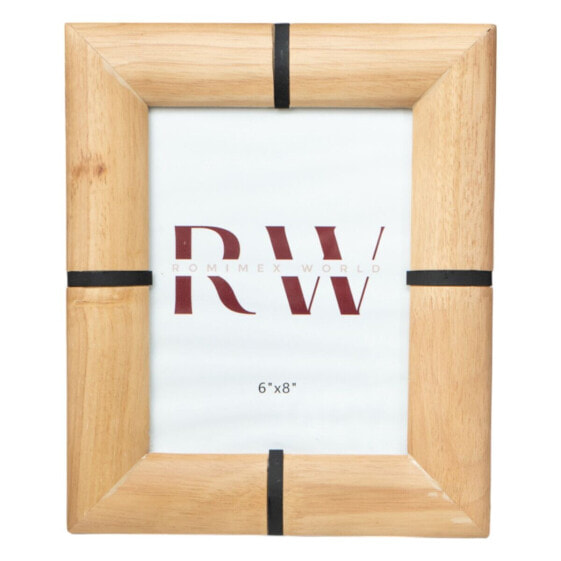 Photo frame Romimex Natural MDF Wood 15 x 20 x 3 cm