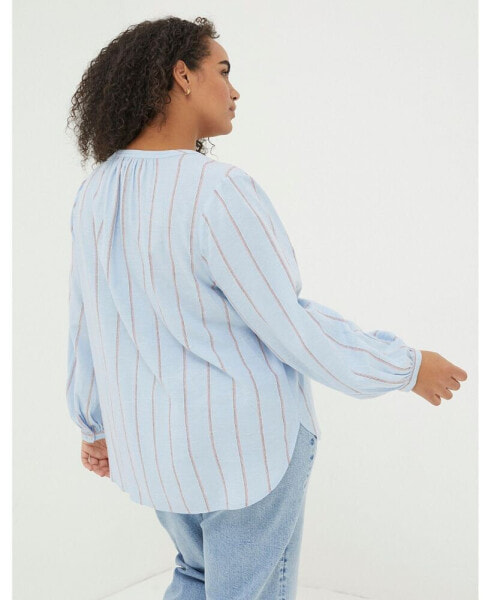 Plus Size Mallie Stripe Shirt