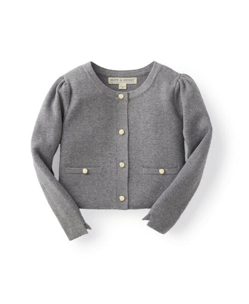 Girls Milano Stitch Cardigan