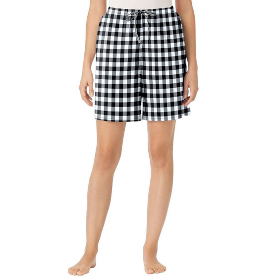 Plus Size Woven Sleep Short