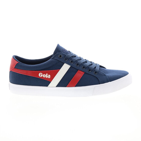 Gola Varsity CMA331 Mens Blue Canvas Lace Up Lifestyle Sneakers Shoes