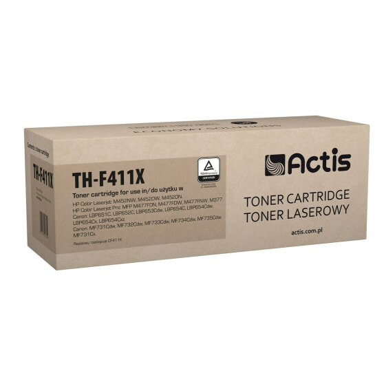 Тонер Actis TH-F411X Разноцветный Циановый