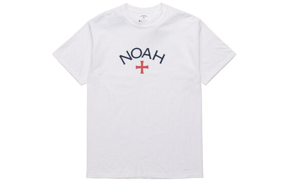 NOAH NYC Logo Tee White LogoT NOAH-SS18-003 Shirt