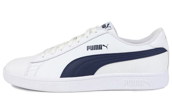 Кроссовки PUMA Smash V2 L бело-синие для мужчин