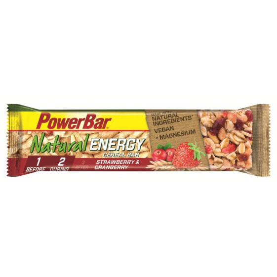 POWERBAR Natural Energy Cereal 40g Energy Bar Strawberry Cranberry