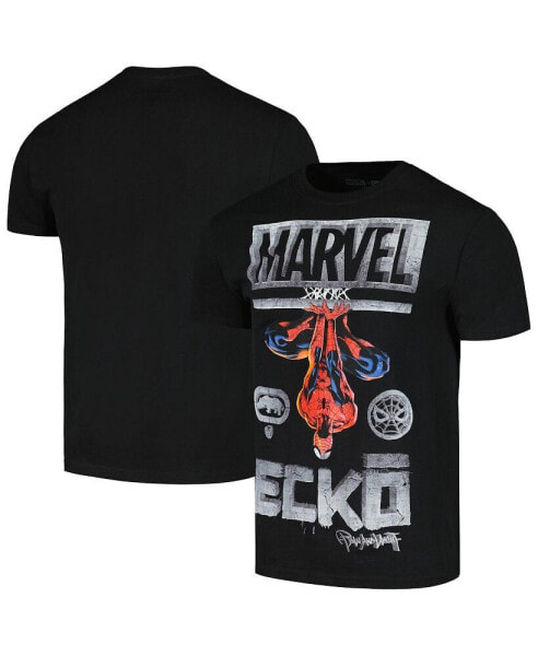 Men's and Women's Black Spider-Man Spidey Watch T-shirt