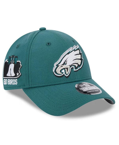 Men's Midnight Green Philadelphia Eagles 2024 NFL Draft 9FORTY Adjustable Hat